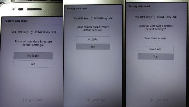 lg aristo twrp recovery mode